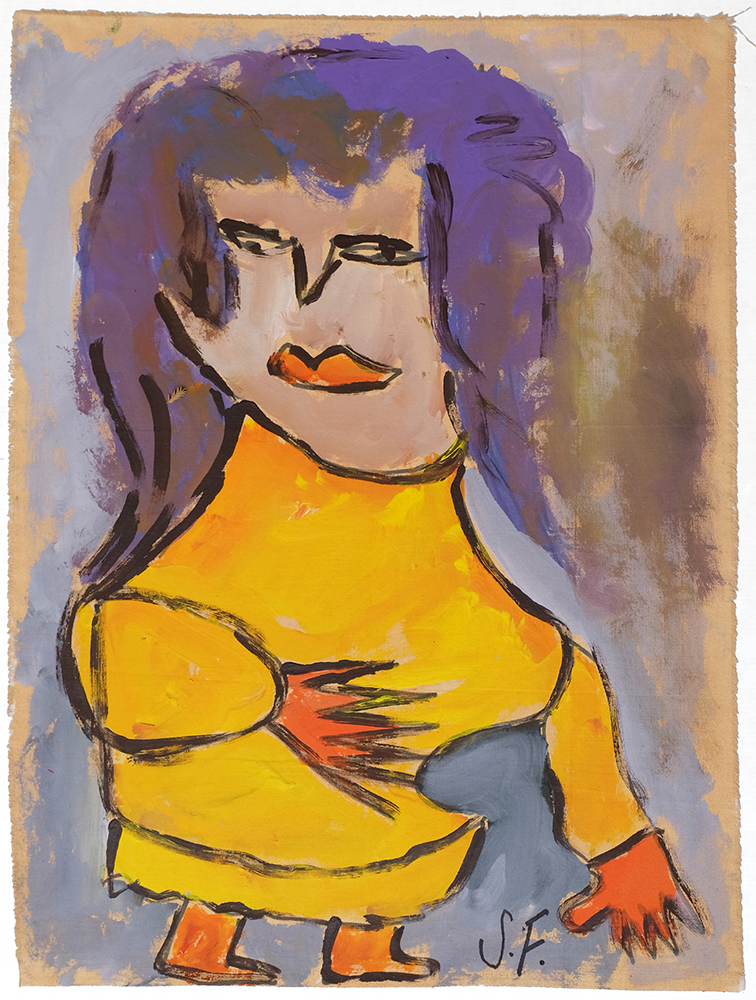 Franca Settembrini, Senza titolo, 1994, acrilico su tela, 45x34 cm
