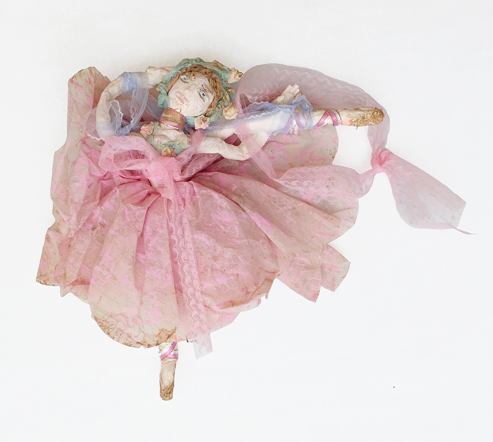 Annamaria Tosini, Ballerina, carta, 38x38 cm