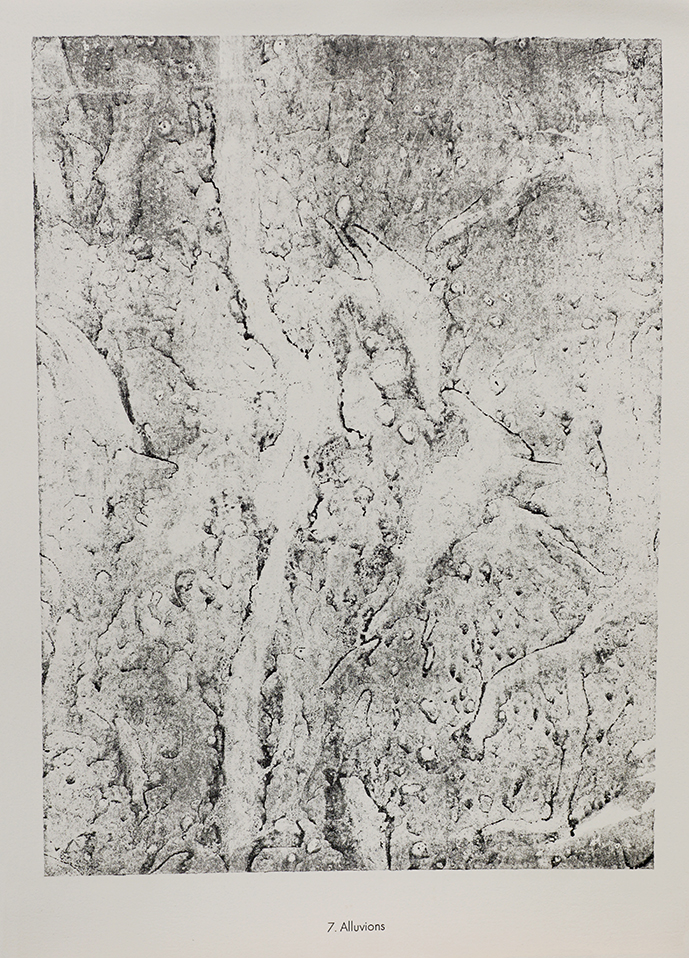 Jean Dubuffet​, 7. Alluvions, 1959, litografia, 63x45 cm