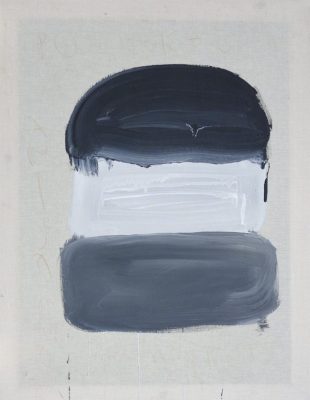 Paolo Baroggi, Senza titolo, acrilico su tela, 56x72 cm